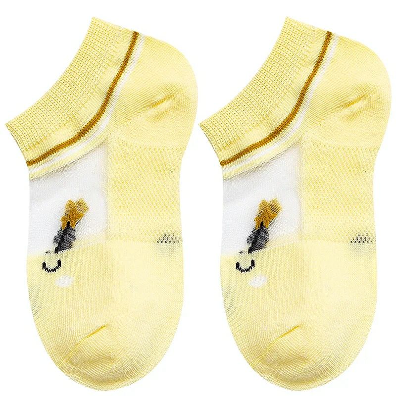 Summer Kids Socks Thin Comfortable Breathable Baby Socks Cotton Mesh Children's Socks